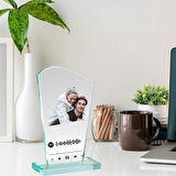 Kişiye Özel Fotoğraflı ve Spotify Tasarımlı Kristal Plaket