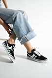 Siyah  Beyaz  Günlük Unisex (Kadın/Erkek) Sneaker