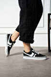Siyah  Beyaz  Günlük Unisex (Kadın/Erkek) Sneaker