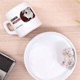 Gümrük Müşavirlerine Özel İsim & Ünvan Yazılı Türk Kahve Fincanı – Hediyelik Tekli Fincan