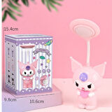 Sanrio Kawai Kuromi Led Şarzlı Çocuk Odası Masa Lambası