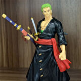 One Piece Roronoa Zoro Anime Aksiyon Figürü - 18 cm Detaylı Model