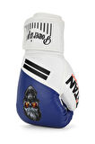 Titan Sport Mavi Beyaz Kurukafa Desenli Boks Eldiveni 2'li Set