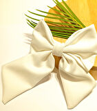 Monalisa Home Beyaz  Kurdela Toka