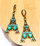 Monalisa Home Lüks Renkli Figürlü Otantik Küpe