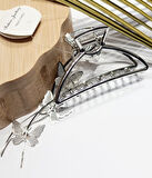 Monalisa Home 8 cm Lüks Gösterişli Renkli Metal Kıstırma Toka