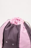 Tavşan Figürlü Pembe Çocuk Çantası
