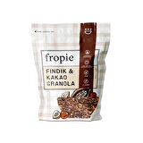 Fropie Badem Vanilya ve Fındık Kakao Granola Paketi x2