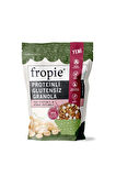 Fropie Badem Vanilya ve Proteinli Glutensiz Yer Fıstıklı Kinoa Patlaklı Granola Paketi x2