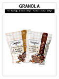 Fropie Yer Fıstığı Kakao ve Fındık Kakao Granola Paketi x2