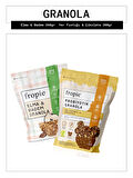 Fropie Elma Badem ve Probiyotik Yer Fıstığı Çikolata Granola Paketi x2