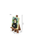 Mona Lisa Kedi Mini Figür