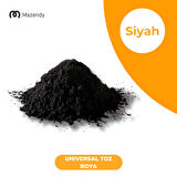 1 Kg Universal Toz Boya Siyah