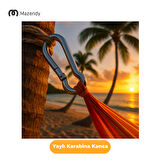 11x120 mm Düz Yaylı Karabina Kanca 1 Adet Paslanmaz Çelik Aparat