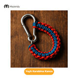 11x120 mm Düz Yaylı Karabina Kanca 3 Adet Paslanmaz Çelik Aparat