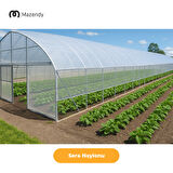 Sera Naylonu 5x23m 140 Mikron UV+EVA Katkılı Şeffaf Sera Örtüsü – Çiftçiler ve bahçıvanlar için güvenilir örtü.