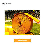 Süper Örme Bez Salma Sulama Hortumu 18cm x 50m Dayanıklı Yassı Bahçe Hortumu