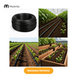 16 mm 300 Metre 40 cm Damlama Sulama Hortumu Seti 22’li Set