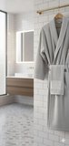 BELİNİS %100 PAMUK OTEL SPA KALİTESİ 1 ADET BORNIZ 1 ADET HAVLU 50X90 CM