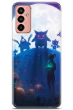 Samsung Galaxy M13 uyumlu Pokemon 12 UV Silikon Pokemon Cadılar Bayramı