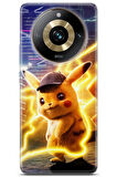 Realme 11 Pro Plus uyumlu Pokemon 30 HD Ultra Detektif Pikachu