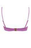 DeFacto Regular Fit Parlak Kumaş Bikini Üstü-Fall in Love B7471AX24SMPR442
