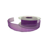 Şifon Kurdele 4 Cm (20 Metre)  Mor