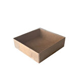 Asetat Kutu Altı Karton 7X7X2.2 CM (50 Adet)  Kraft