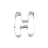 Kek Kurabiye Ve Pasta Kalıbı Metal H Harfİ Büyük Boy Alfabe 8.5 CM