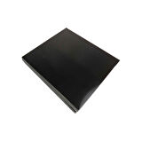 Karton Çikolata Kutusu 16Lı Separatörlü 23.5 X 22.5 Cm   Siyah