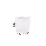 Asetat Kutu 5X5X6 CM (50 Adet)