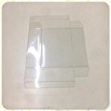 Komple Asetat Kutu  Otomatik Model  10X10X3 CM (25 Adet)