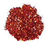 Glitter Sim Epoksi Süsleme Aksesuarı 5 GR  Kırmızı