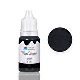 Mum Boyası Sıvı Pigment Boya 20 ML  Siyah - S400