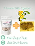 TAŞI 8 ADET + LİMONLU RUŞUR SABUNU  Doypack