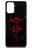 Samsung Galaxy M02s uyumlu Anime 37 Renkli Tasarım Fullmetal Alchemist Brotherhood
