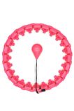 Smart Hula Hoop Ağırlıklı Basen İnceltme Kilo Verme Bel Bölgesi Ayarlanabilir Egzersiz Çemberi