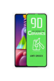 Samsung Galaxy M51 Seramik Esnek Nano Tam Ekran Koruyucu Kırılmaz Cam