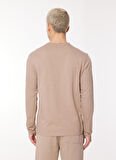 Sseinse Bisiklet Yaka Kahve Erkek T-Shirt TI2547SS