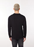 Sseinse Bisiklet Yaka Siyah Erkek T-Shirt TI2547SS