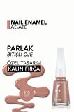 Flormar Klasik Parlak Bitişli Yüksek Pigmentli Oje -nail Enamel- 510 Agate New- 8682536036375
