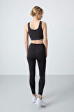 TOMMY LİFE T15BY-95334_1 BAYAN BÜSTİYER-TAYT TAKIM SİYAH