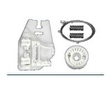 Kayoto BMW E46 1998-2005 Cam Kriko Tamir Takımı Arka Sol KY20361T