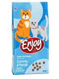 Enjoy Somonlu Hamsili Yetişkin Kedi Maması 10 Kg