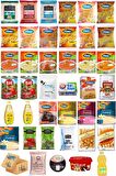 Blueden Ramazan Paketi Kumanya Erzak Gıda Yardım Kolisi 40 Parça 28 nolu Paket