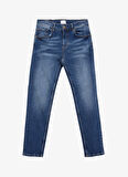 Sseinse Normal Bel Normal Paça Slim Fit Antrasit Erkek Denim Pantolon PJI1329SS