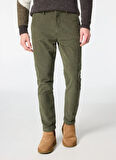Sseinse Normal Bel Normal Paça Slim Fit Yeşil Erkek Pantolon PSI1283SS