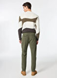 Sseinse Normal Bel Normal Paça Slim Fit Yeşil Erkek Pantolon PSI1283SS