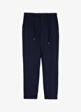 Sseinse Bağlamalı Bel Normal Paça Slim Fit Lacivert Erkek Pantolon PSI1317SS