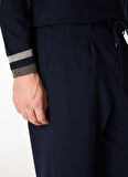 Sseinse Bağlamalı Bel Normal Paça Slim Fit Lacivert Erkek Pantolon PSI1317SS
